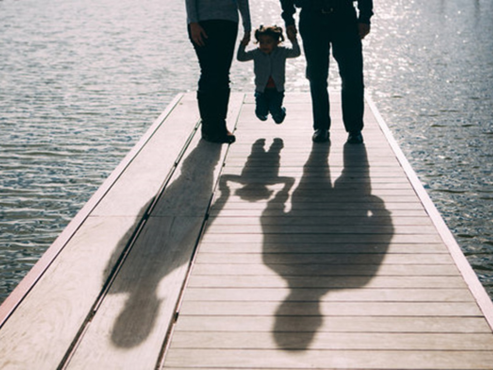 Family on dock Thumbnail